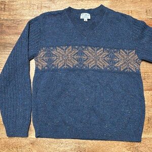 Enuf Internationale Vintage Medium  V Neck Ski Sweater Women’s Made In USA (5)